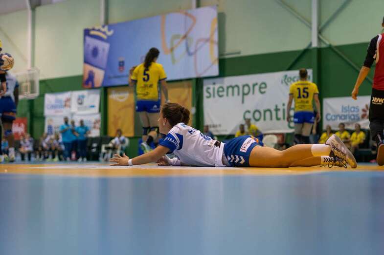 Imagen de archivo de un partido del Rocasa en Telde (Foto TA)